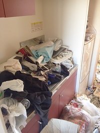 豊田市ゴミ屋敷片付け作業前写真４