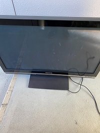 液晶テレビ回収前